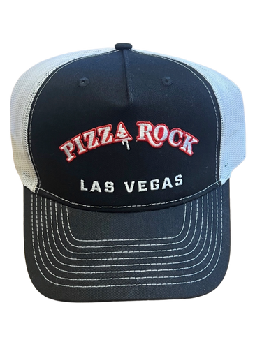 Pizza Rock Las Vegas Embroidered Snap Back Hat
