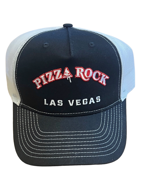 Pizza Rock Las Vegas Embroidered Snap Back Hat